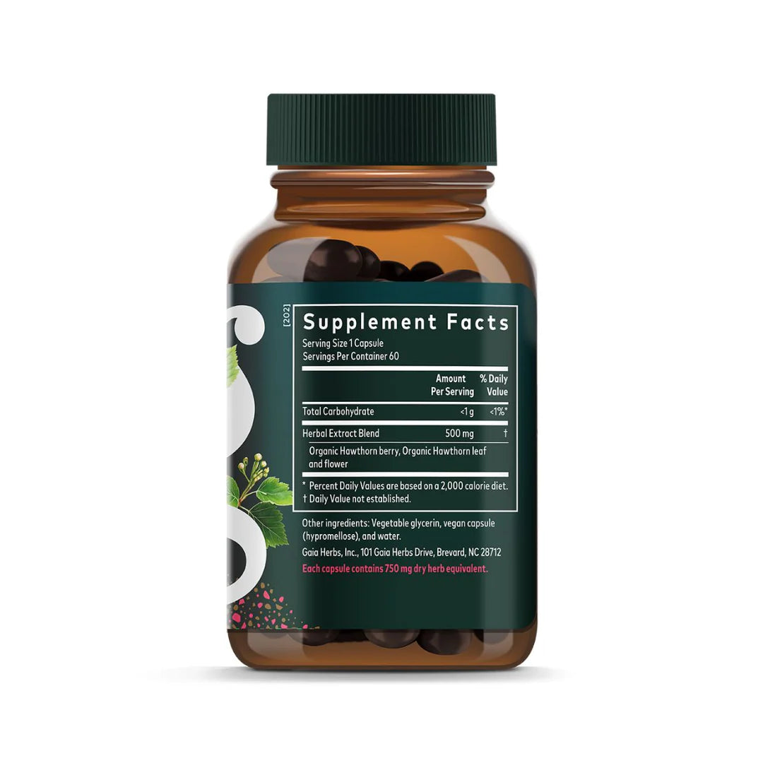 Gaia Hawthorn Supreme Heart Support  60 phytocaps
