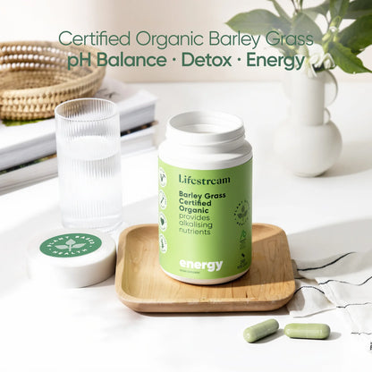 Lifestream Barley Grass Certified Organic 240VEGE CAP