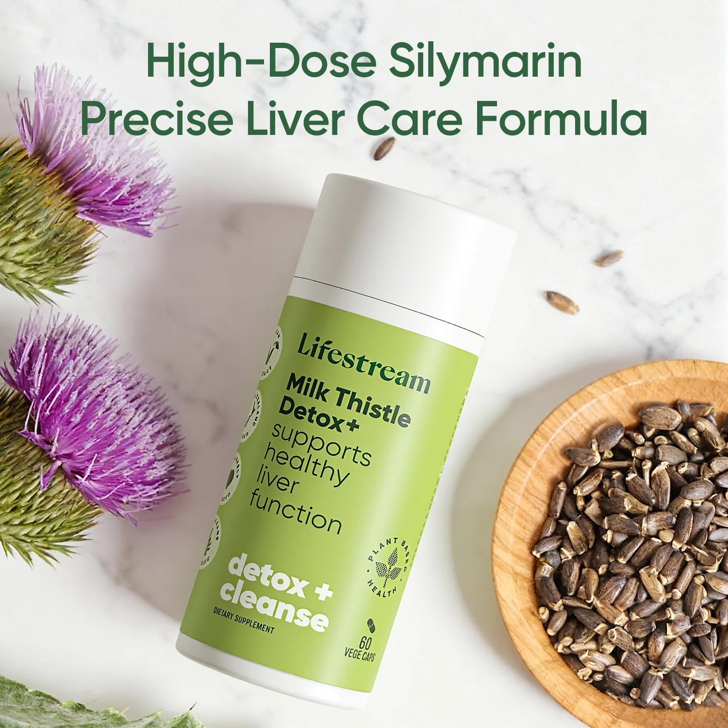 Lifestream Milk Thistle 60vcaps