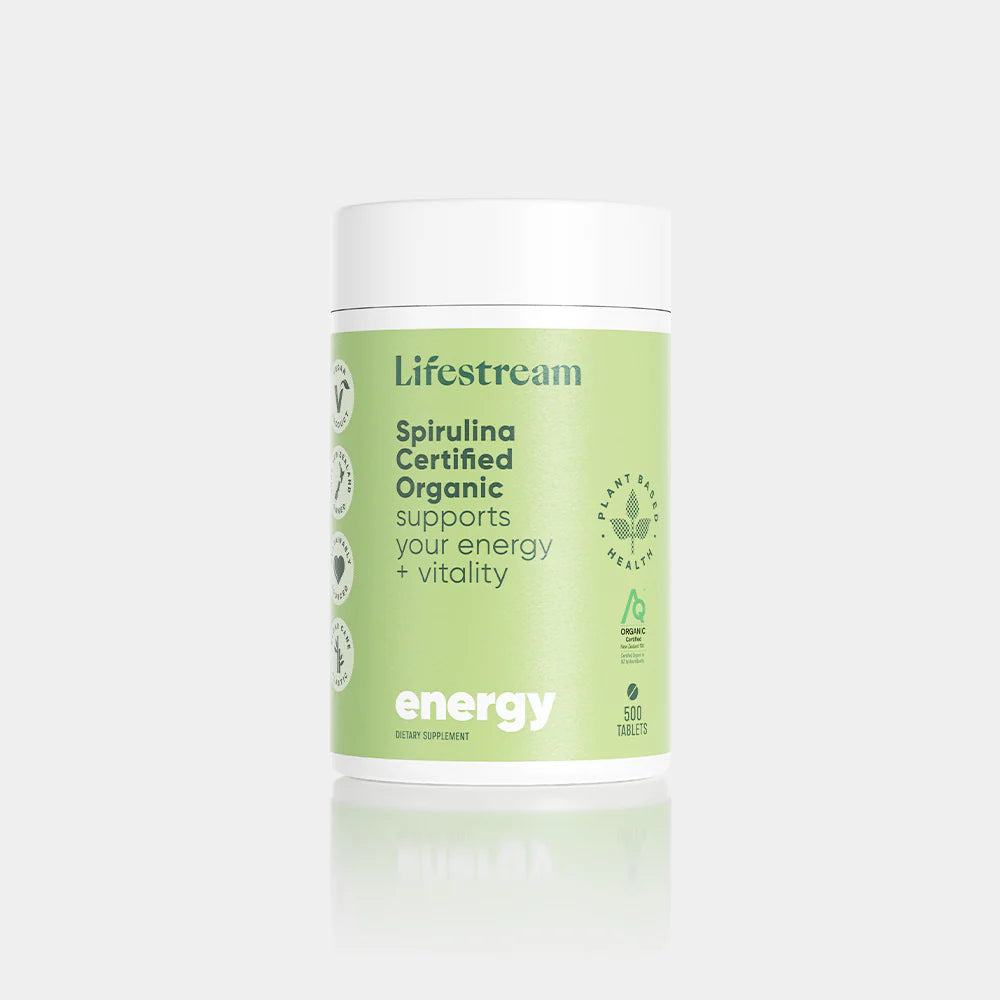 Lifestream Spirulina Certified Organic 200Tablets