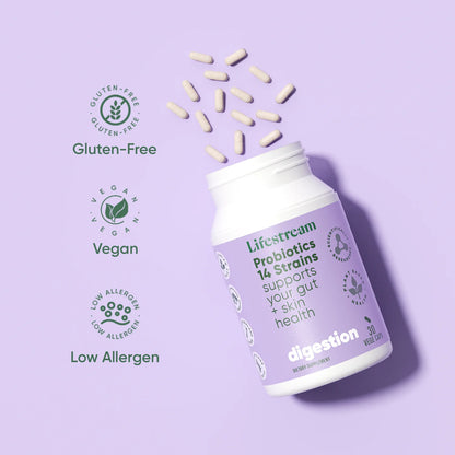 Lifestream Probiotics 14 Strains 60 Vcaps
