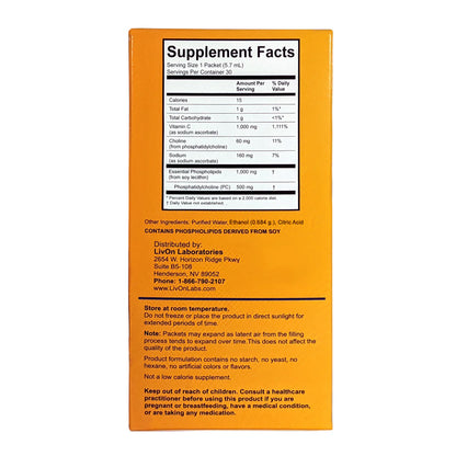 LivOn Lypo-Spheric Vitamin C 30 Sachets