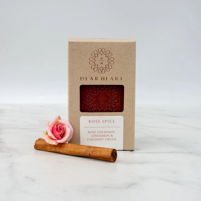 Dear Heart Rose Geranium, Cinnamon & Coconut Cream