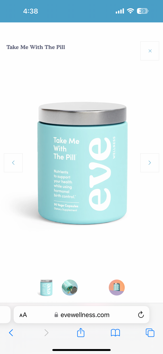 EVE Take Me With The Pill 60 caps