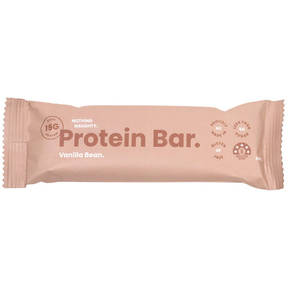 Nothing Naughty   Protein Bar- Vanilla Bean