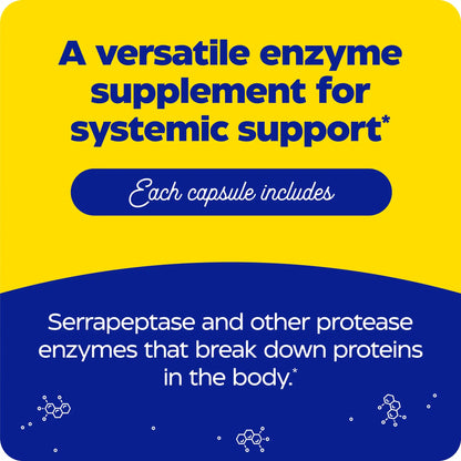 Enzymedica SerraGold 60 capsules