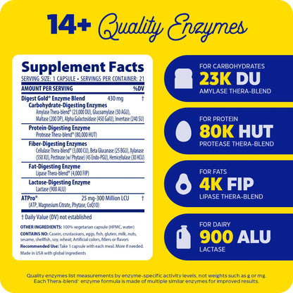 Enzymedica Digest Gold + Probiotics 45 caps