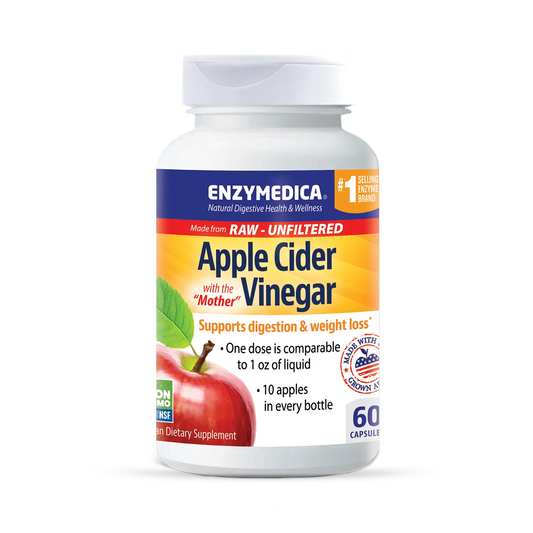 Enzymedica Apple Cider Vinegar 60 caps