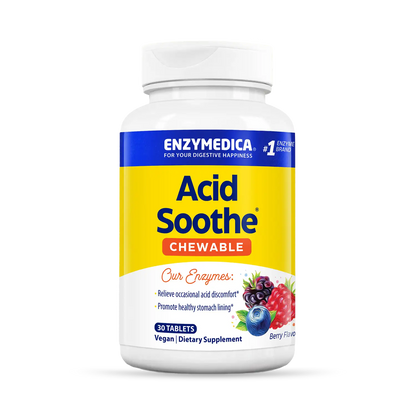 Enzymedica Acid Soothe Chewable Berry 30s
