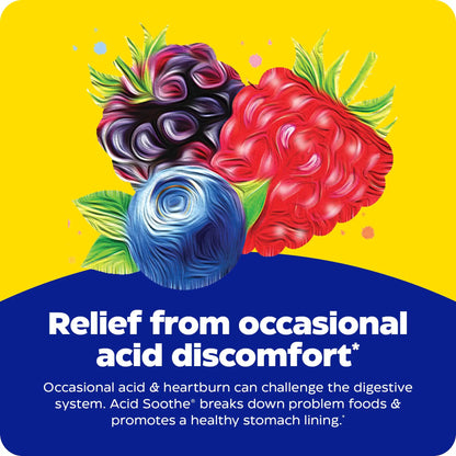 Enzymedica Acid Soothe Chewable Berry 30s