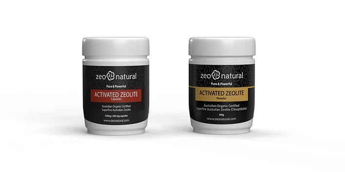 Zeo Natural Activated Zeolite 200Vcaps ( Red Label)