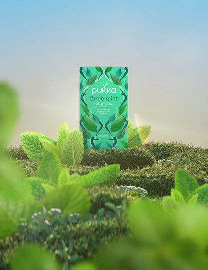 Pukka Three Mint Organic Tea, 20 Teabags