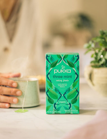 Pukka Three Mint Organic Tea, 20 Teabags