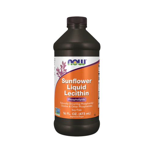 NOW Sunflower Liquid Lecithin 473ml