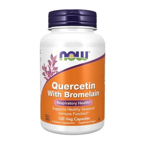NOW Quercetin with Bromelain, 120VC