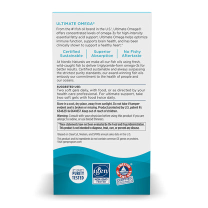 Nordic Naturals Ultimate Omega,  60sg