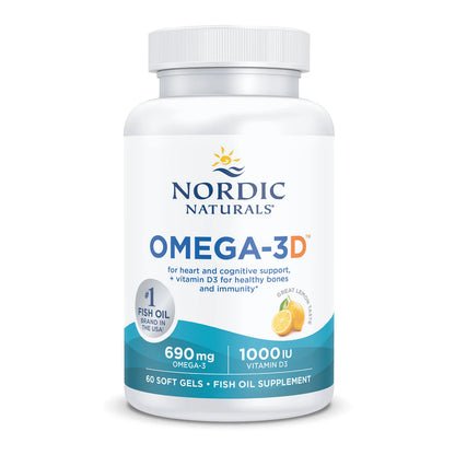 Nordic Naturals Omega-3D - 60sg