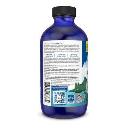 Nordic Naturals Arctic-D Cod Liver Oil Lemon 237ml