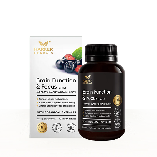 Harker's Brain Function & Focus 90Caps