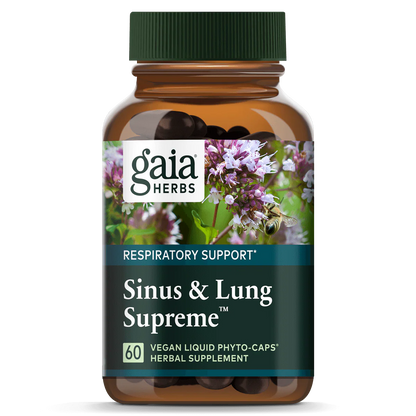 Gaia Herbs Sinus & Lung Supreme 60vc