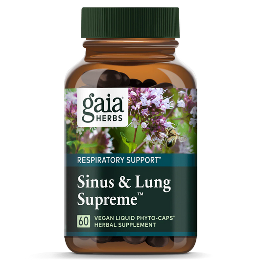 Gaia Herbs Sinus & Lung Supreme 60vc