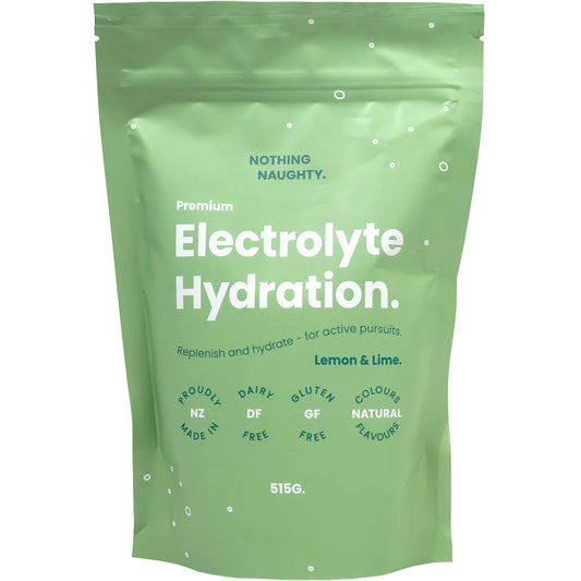 Nothing Naughty Electrolyte Hydration Lemon & Lime 515 grams