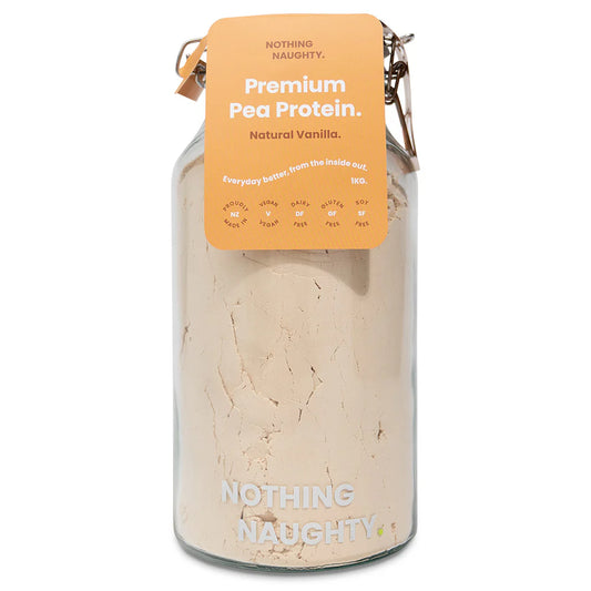 Nothing Naughty PEA PROTEIN  - 1kg Vanilla