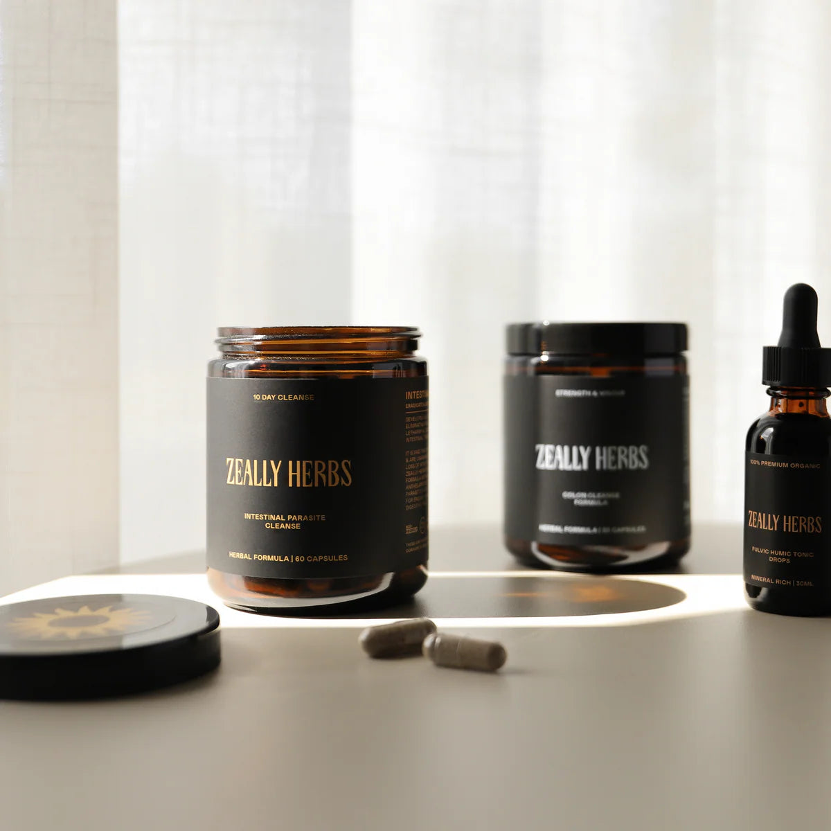 Zeally Herbs 4-in-1 Parasite cleanse bundle