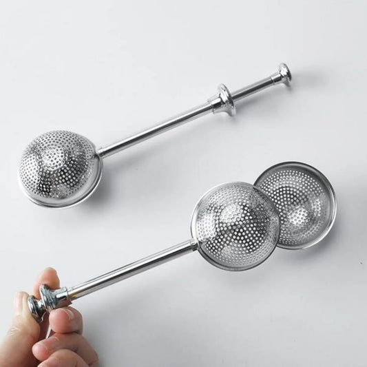 Better Tea Teapop Infuser Silver