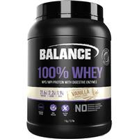Balance 100% Whey Protein Vanilla 1kg