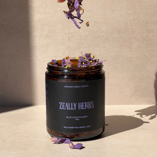 Zeally Herbs Blue Lotus Flower dried Tea 28gm