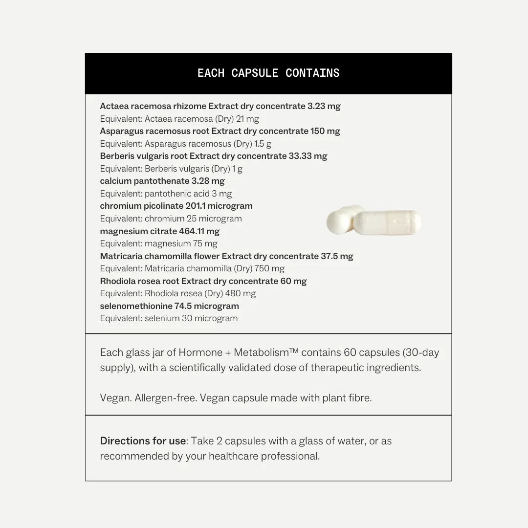 My Way Up Hormone & Metabolism 60caps