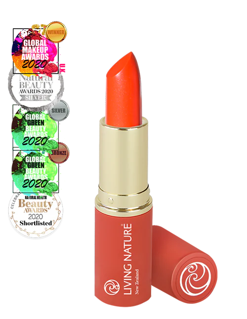 Living Nature Lipstick 15 Electric Coral 3.9g
