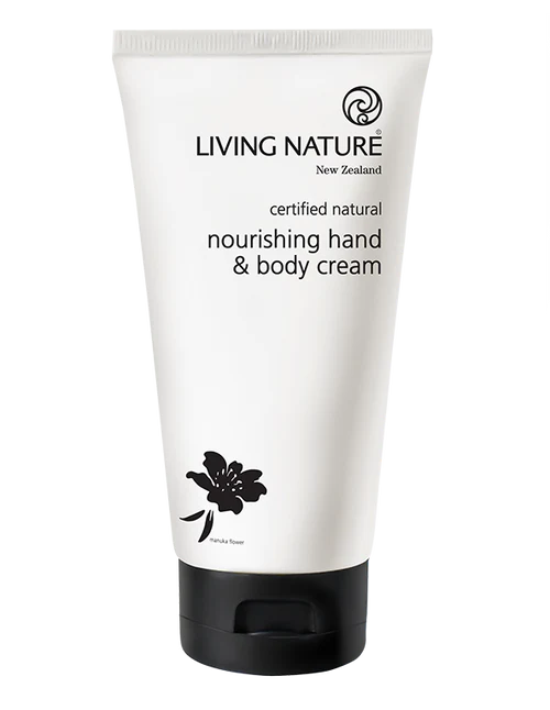Living Nature Nourishing Hand & Body Cream 150ml