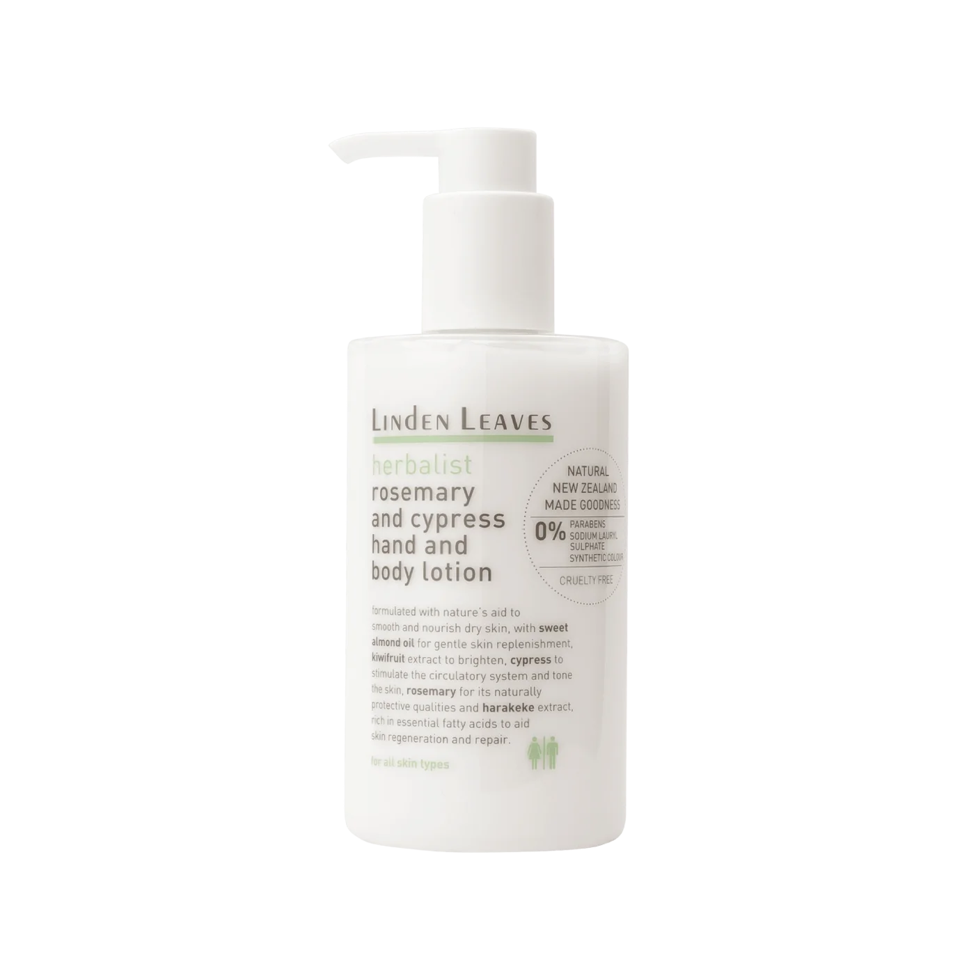 Linden Leaves rosemary/cypress hand & body lotion