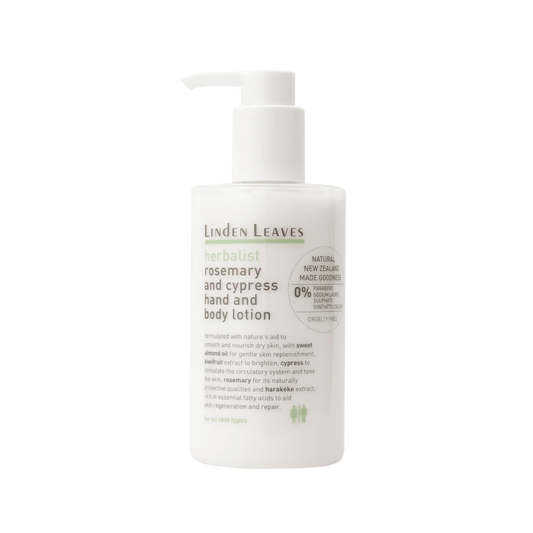 Linden Leaves rosemary/cypress hand & body lotion