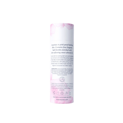 Linden Leaves Bath Bombs Pink Petal