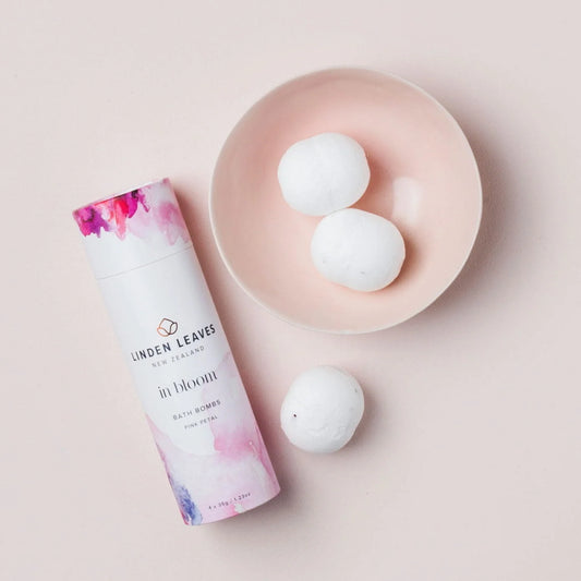 Linden Leaves Bath Bombs Pink Petal