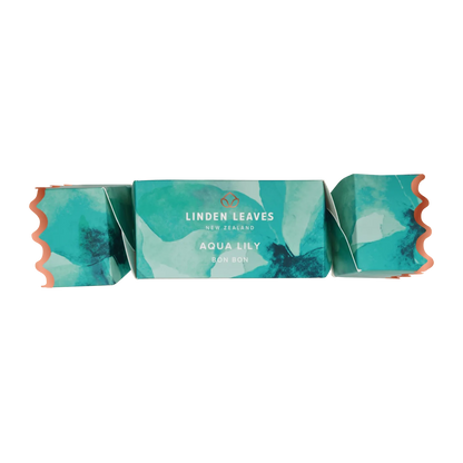 Linden Leaves Bon Bon Aqua Lily