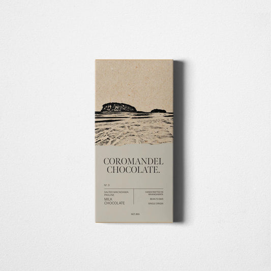Coro Choc 48% Milk Choc with Macadamia Praline`