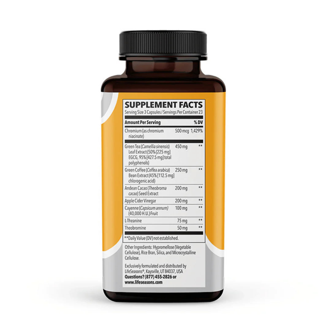 LifeSeasons Metabolism Weight Management 70Veg Capsules