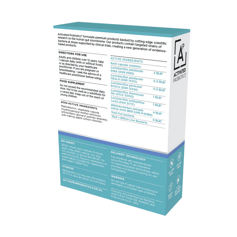 Activated Probiotics Daily 30caps