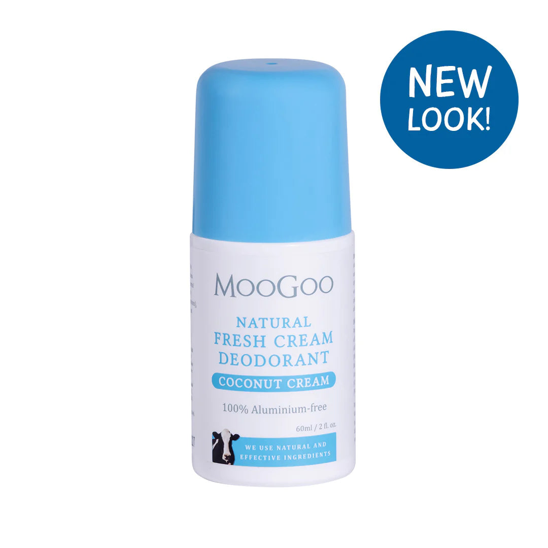 MooGoo Fresh Cream Deodorant - Coconut Cream 60ml