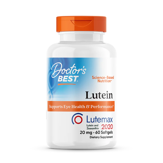 Doctor's Best Lutein with Lutemax (20mg) 60 Softgels