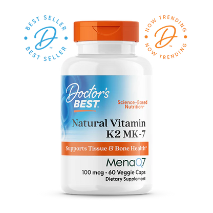 Doctor's Best K2 MK-7 100mcg 60 Veggie Caps