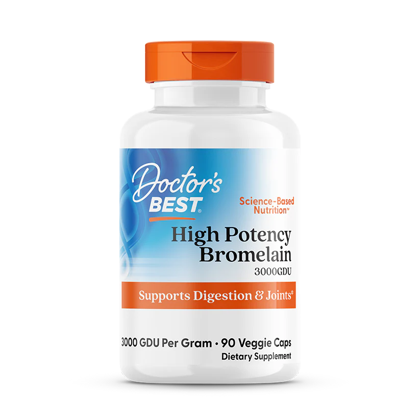 Doctor's Best Bromelain 3000GDU 90 Veggie Caps