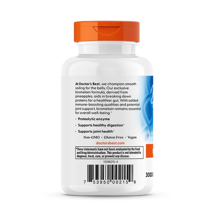 Doctor's Best Bromelain 3000GDU 90 Veggie Caps