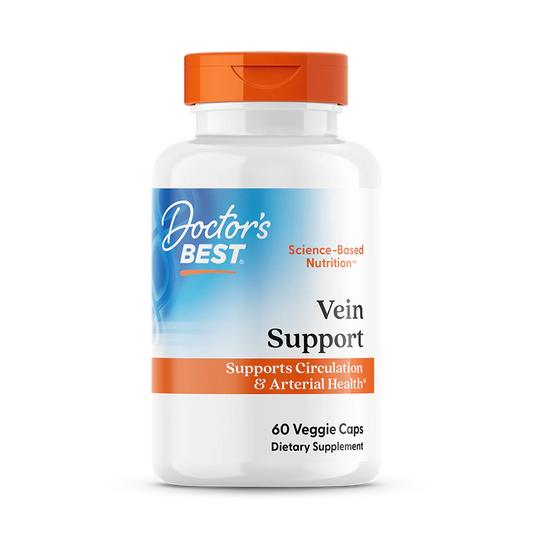 Doctor's Best Vein Support with DiosVein and MenaQ7 60 Veggie Caps