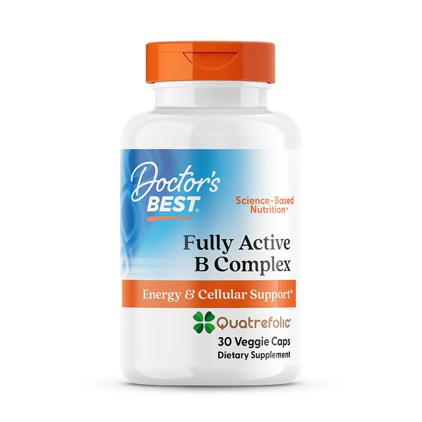 Doctor's Best Fully Active B Complex (75mg) *Practitioner Only 30 Veggie Caps