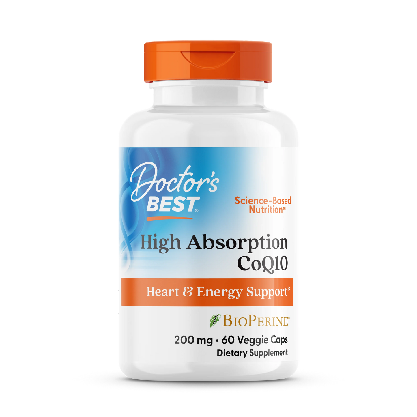 Doctor's Best High Absorption COQ10 200mg 60 VCaps